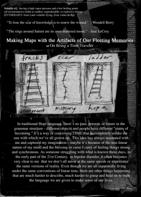 Making Maps with the Artifacts of Our Memories...